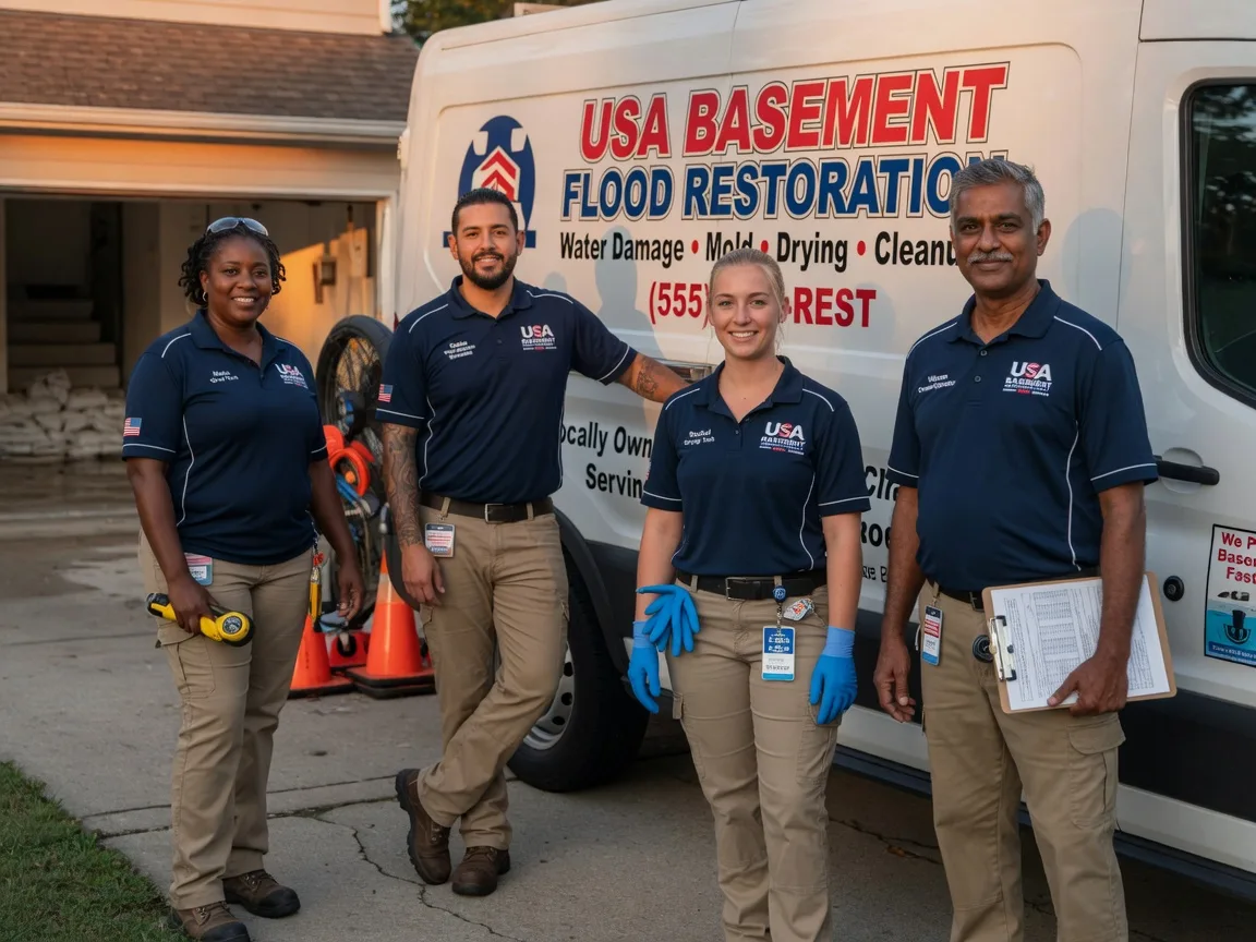 Basement Flood Cleanup company in Mooringsport, LA
